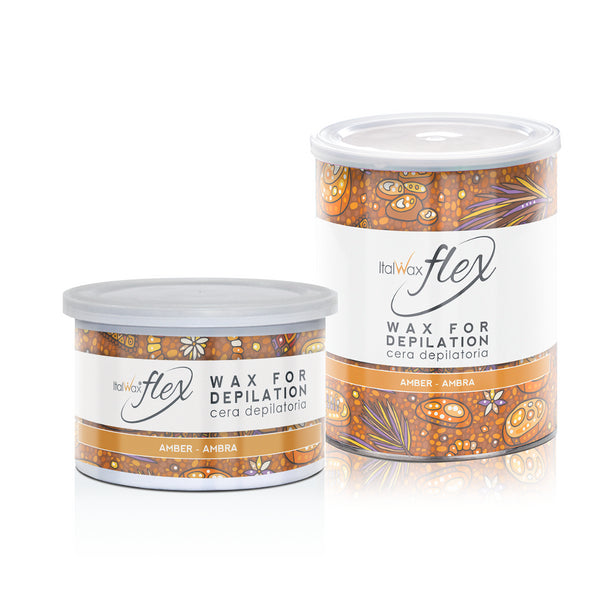 Italwax Flex Lipsoluble Wax Amber 800ml/400ml